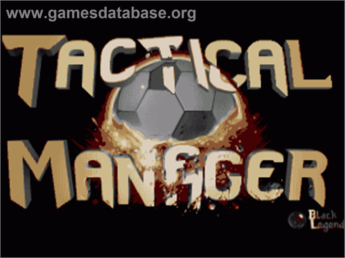Tactical Manager - Commodore Amiga - Artwork - In Game