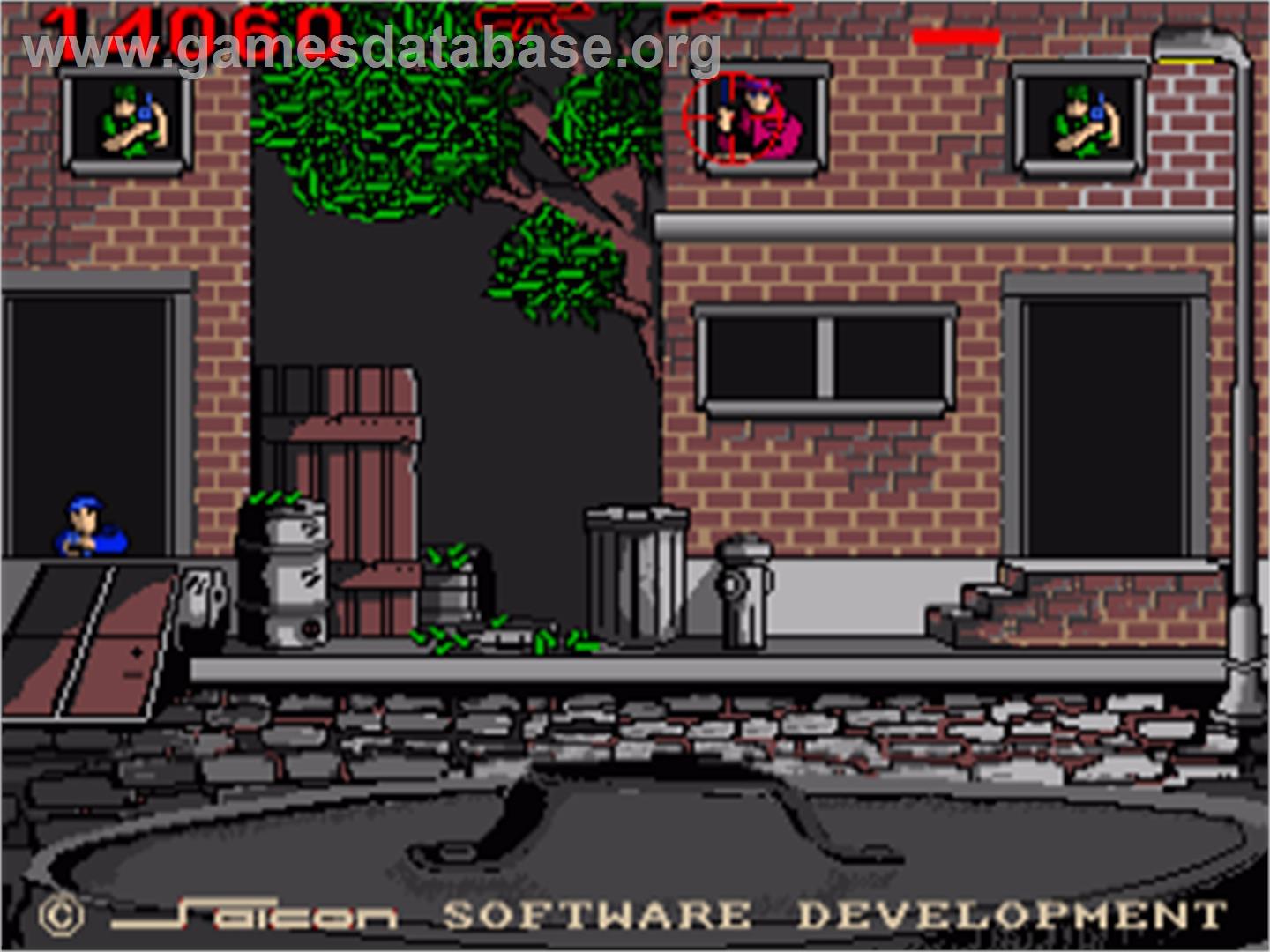 Take 'Em Out - Commodore Amiga - Artwork - In Game