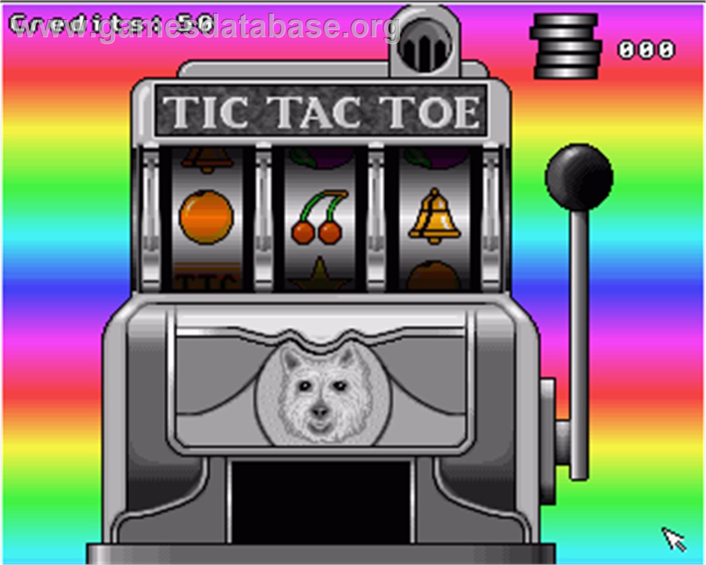 Tic Tac Toe - Commodore Amiga - Artwork - In Game