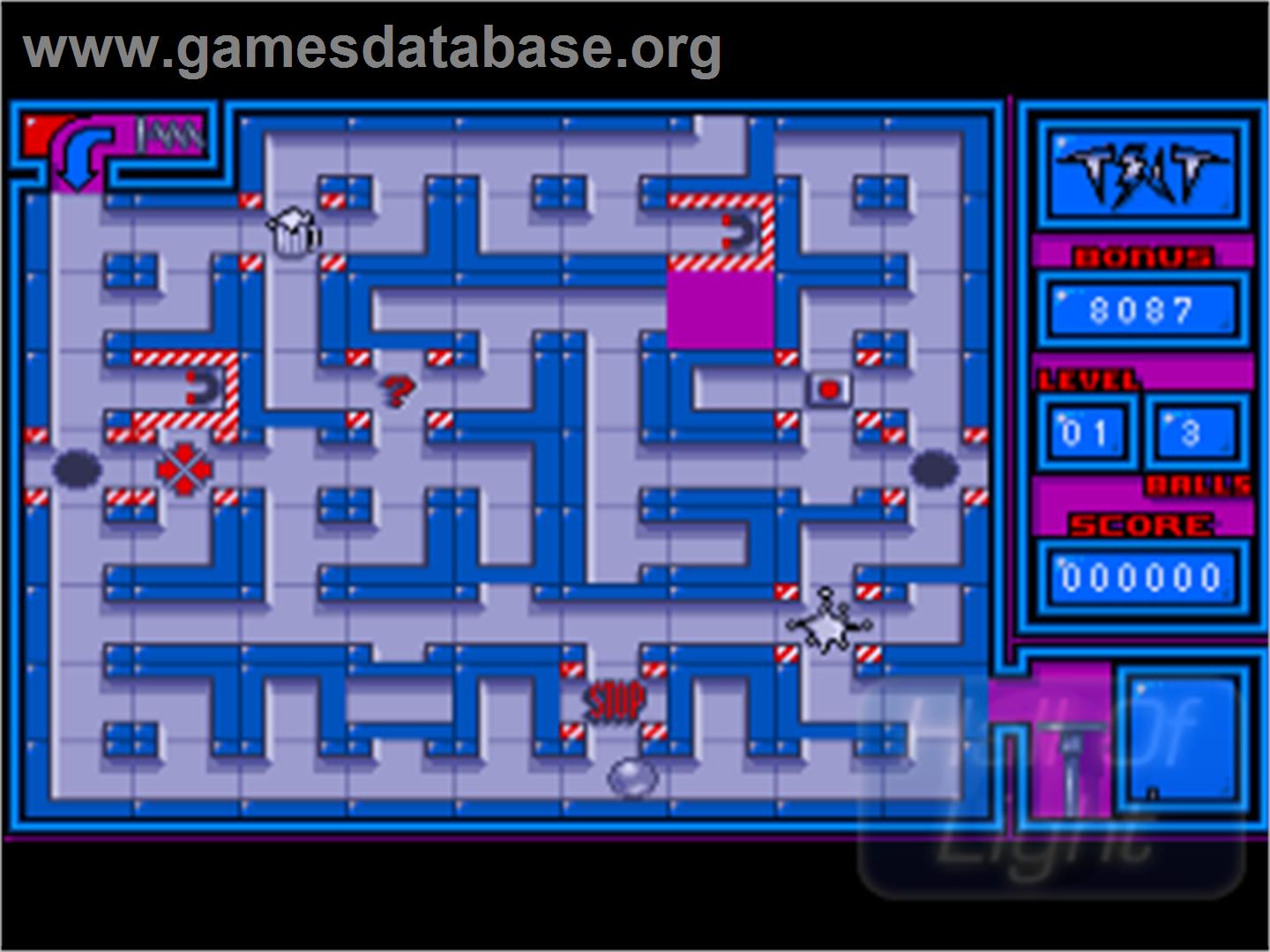 Tilt - Commodore Amiga - Artwork - In Game