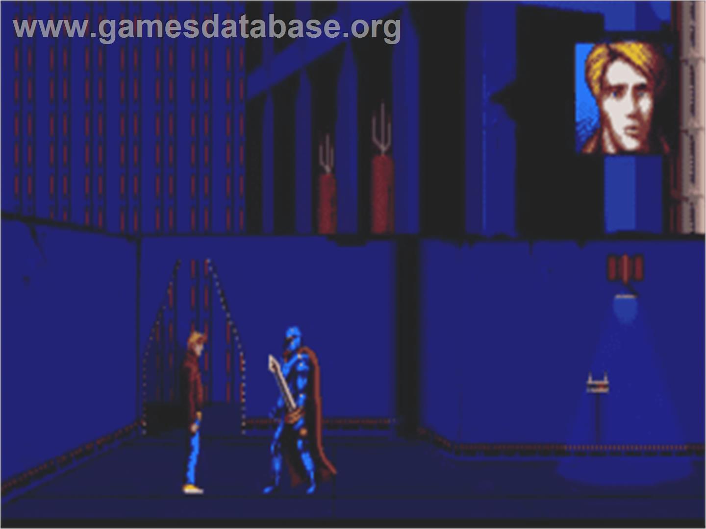 Time Runners 12 - A Target For The Cyborg - Commodore Amiga - Artwork - In Game