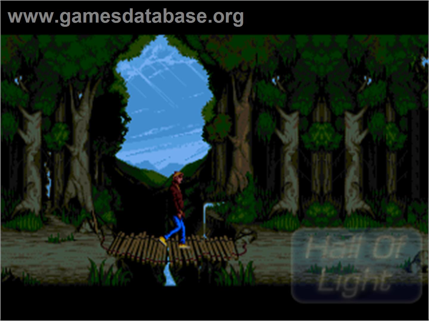 Time Runners 4 - The Castle Of Fear - Commodore Amiga - Artwork - In Game