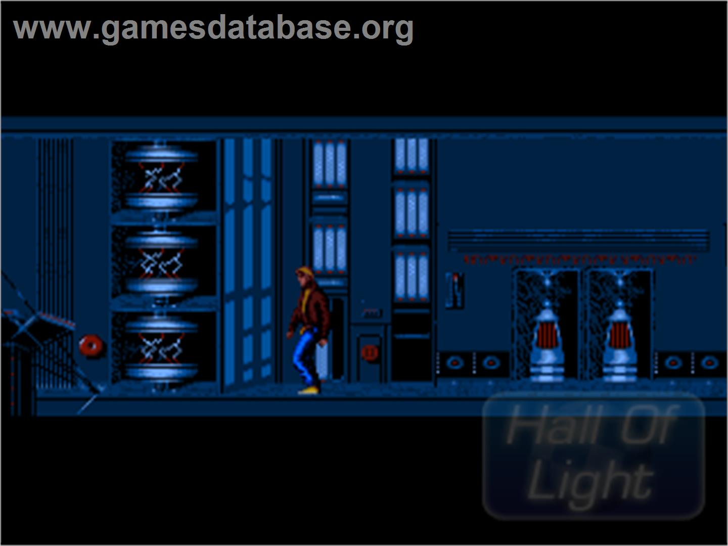 Time Runners 7 - In The Land Of The Invaders - Commodore Amiga - Artwork - In Game