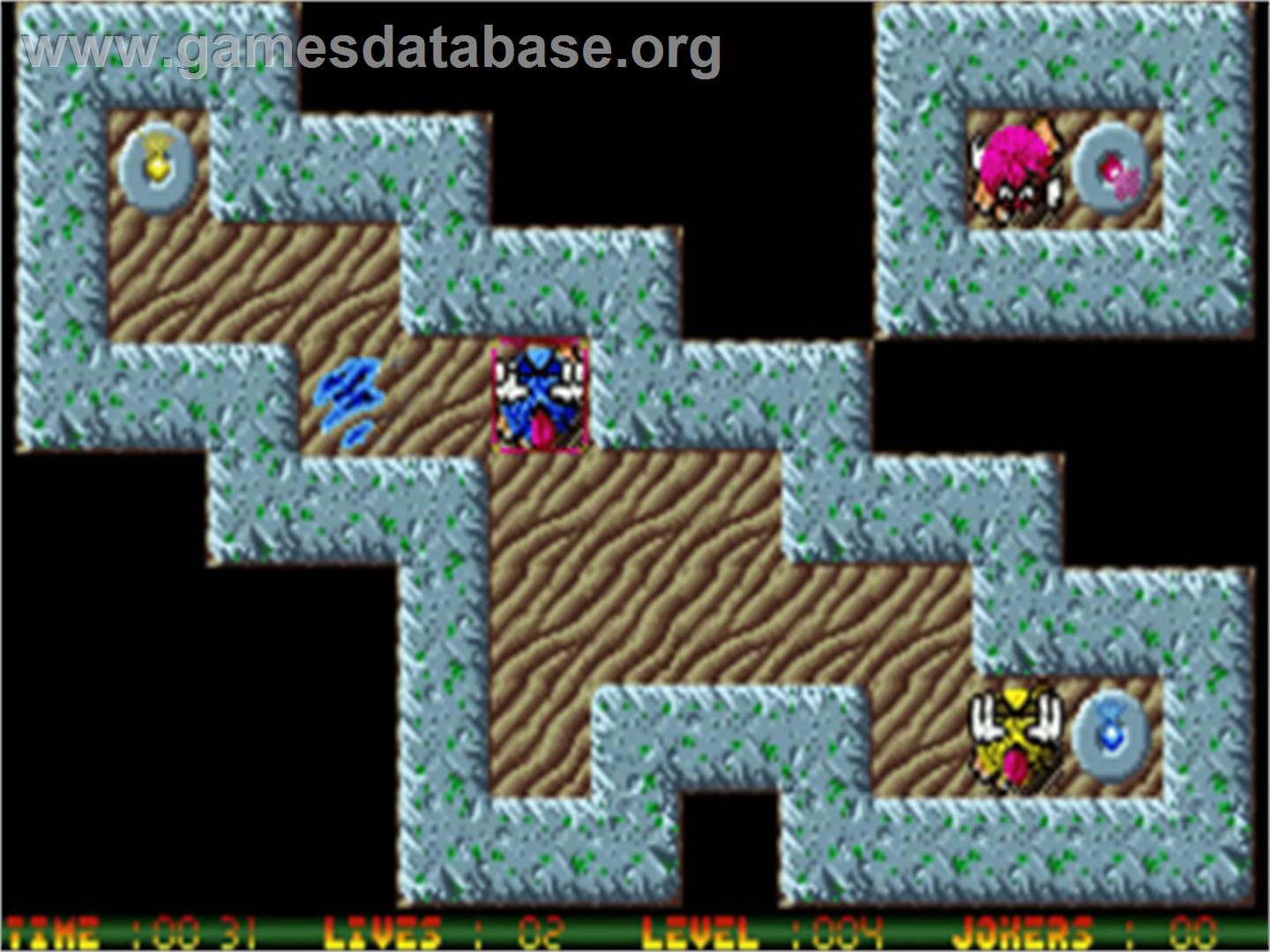 Tiny Skweeks - Commodore Amiga - Artwork - In Game