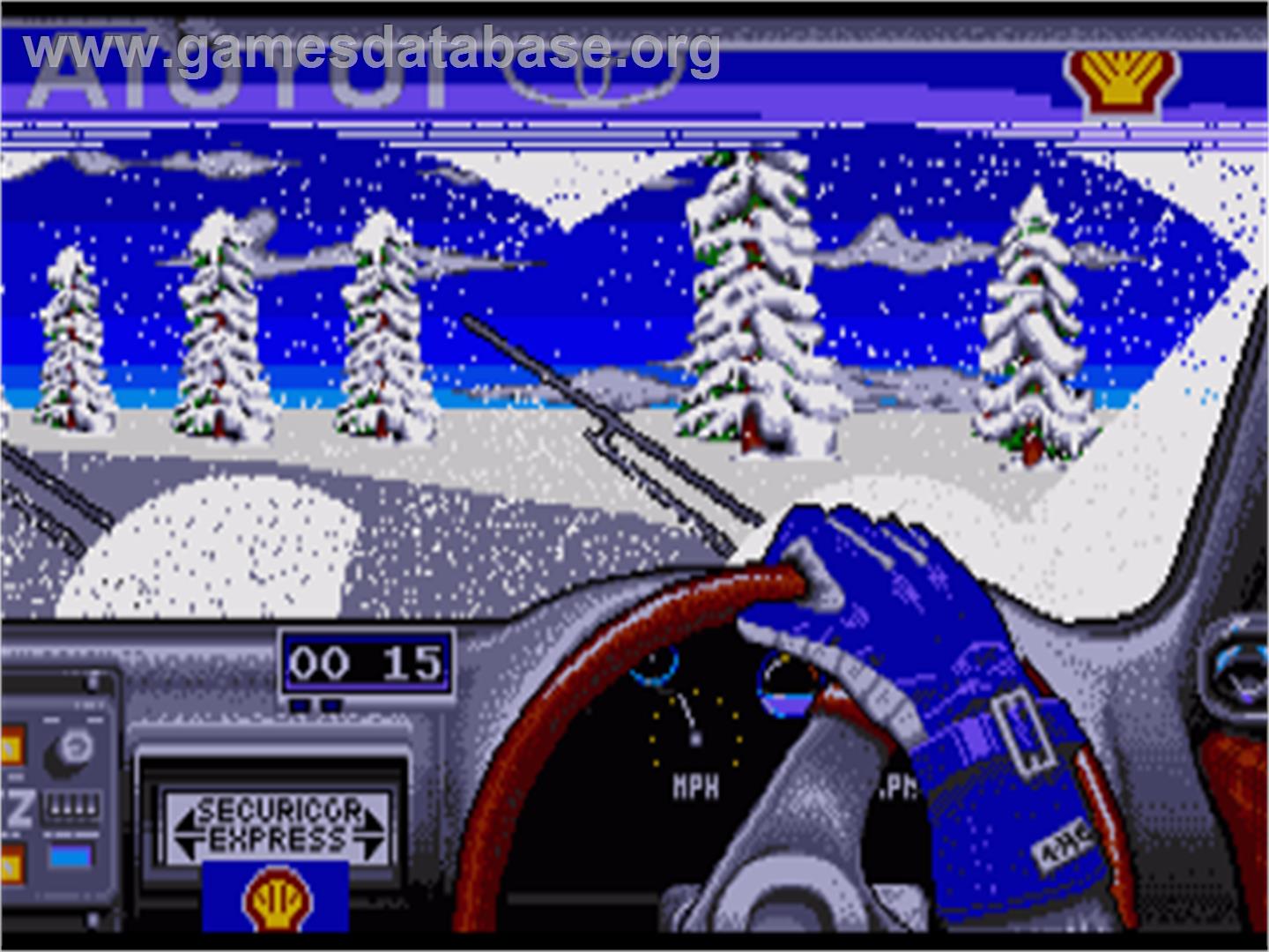 Toyota Celica GT Rally - Commodore Amiga - Artwork - In Game
