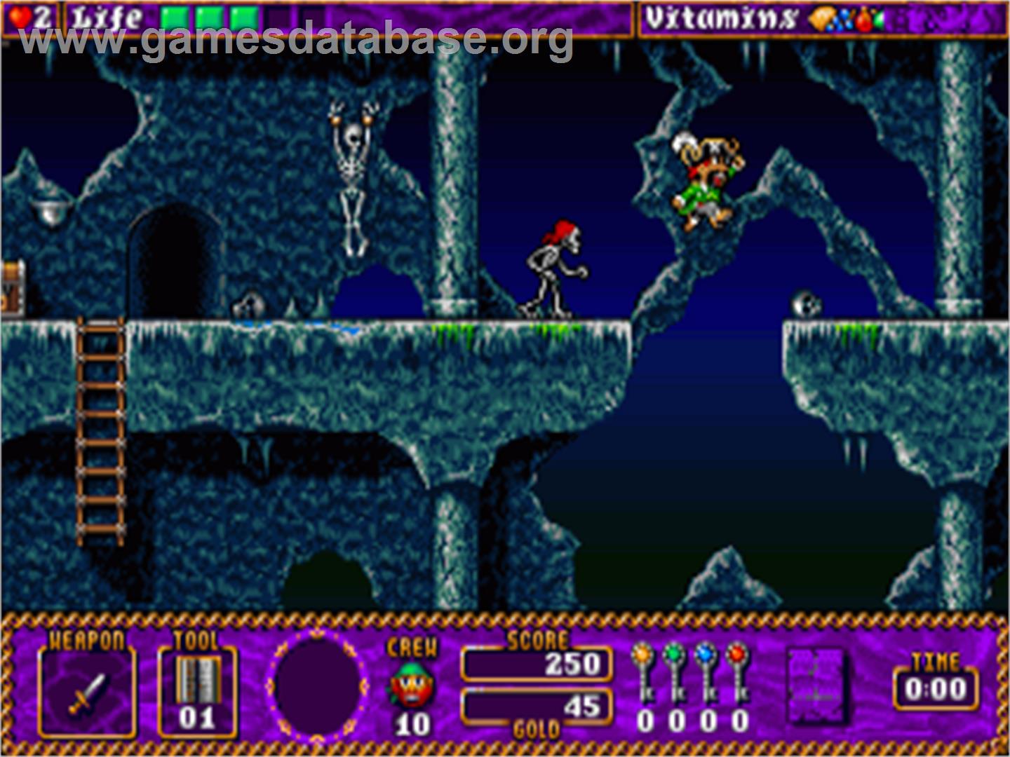 Traps 'n' Treasures - Commodore Amiga - Artwork - In Game