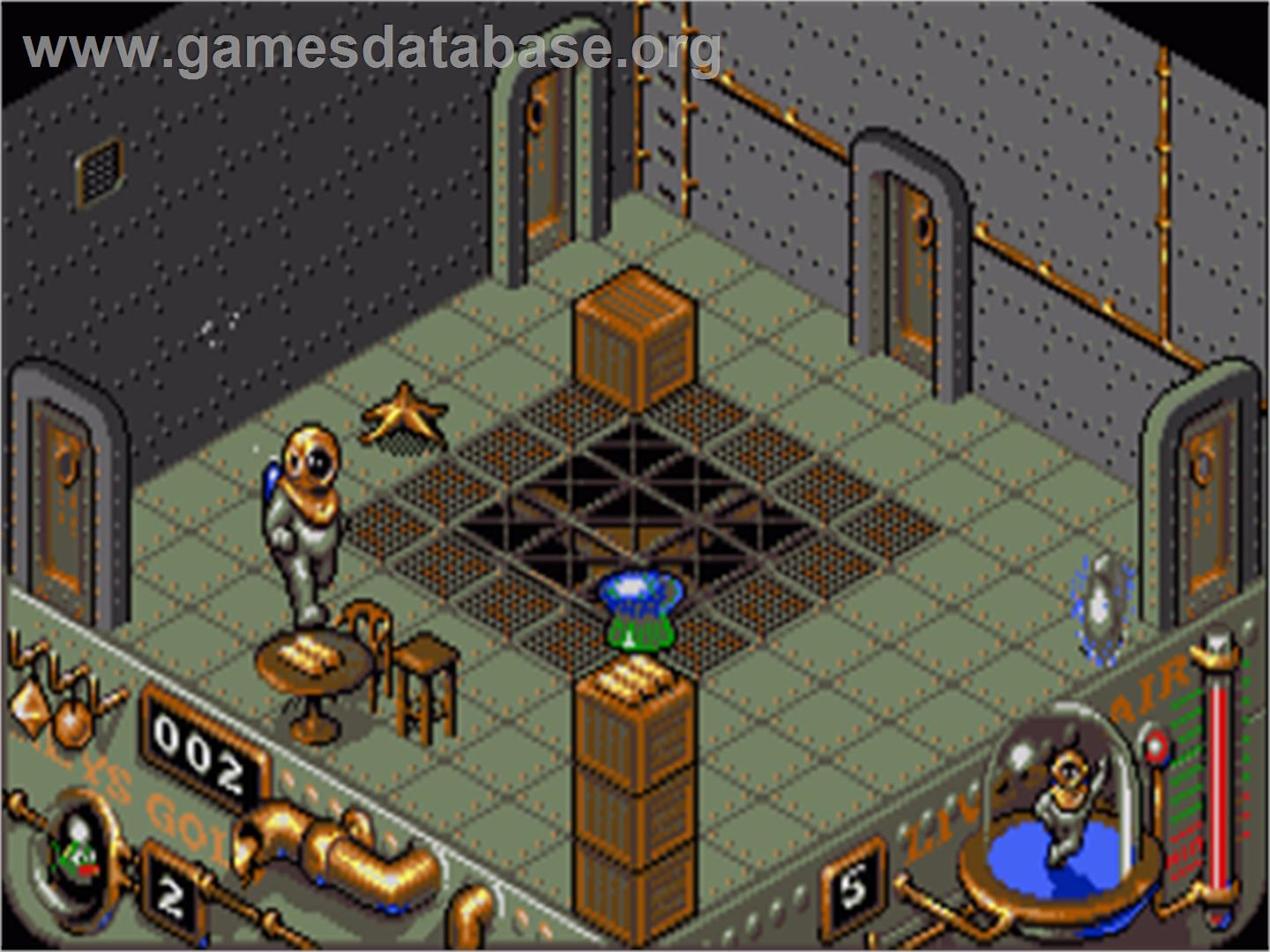 Treasure Trap - Commodore Amiga - Artwork - In Game