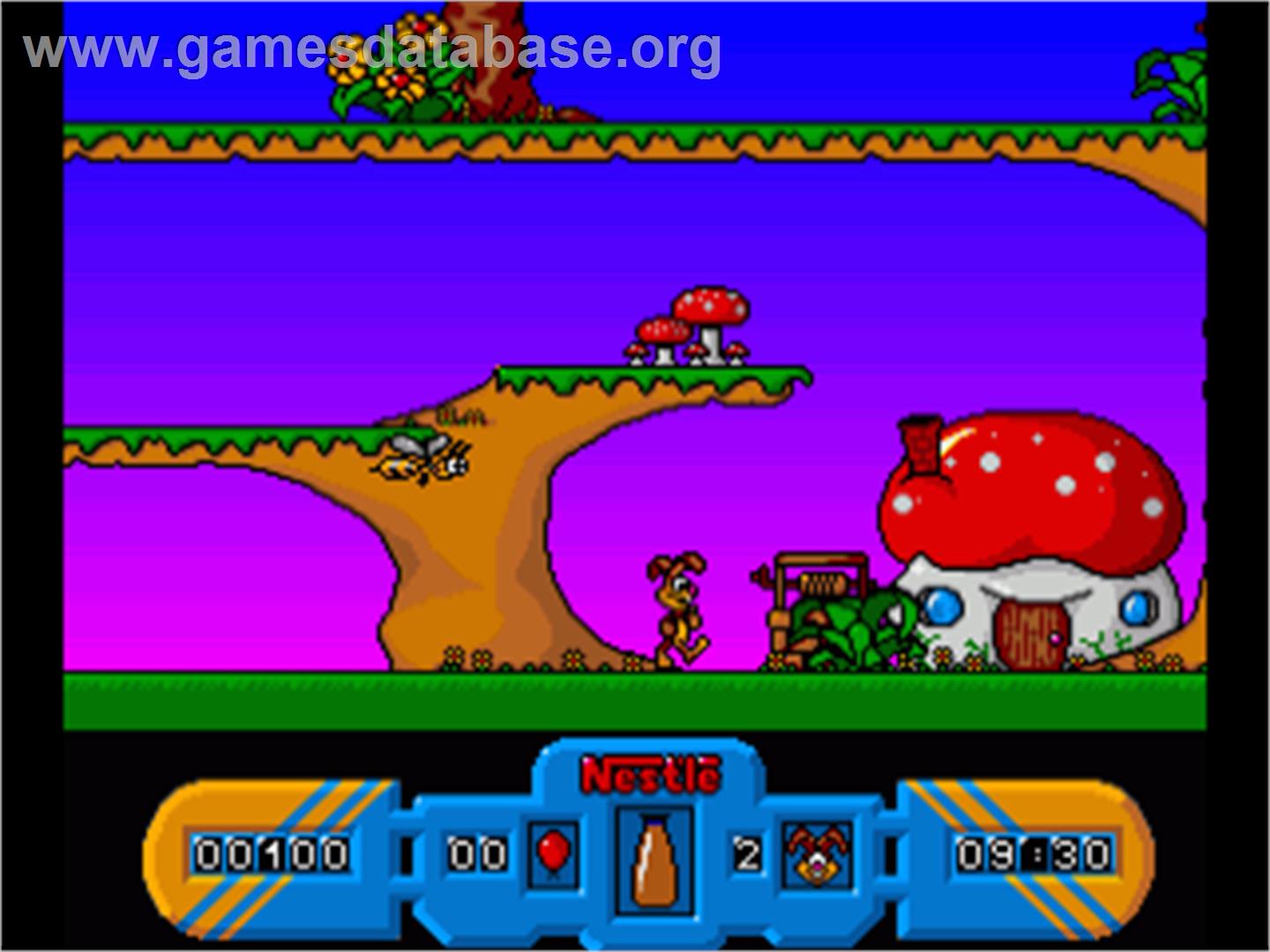 Tricky-quiky-games - Die Suche Nach Den Verschollenen Seiten - Commodore Amiga - Artwork - In Game