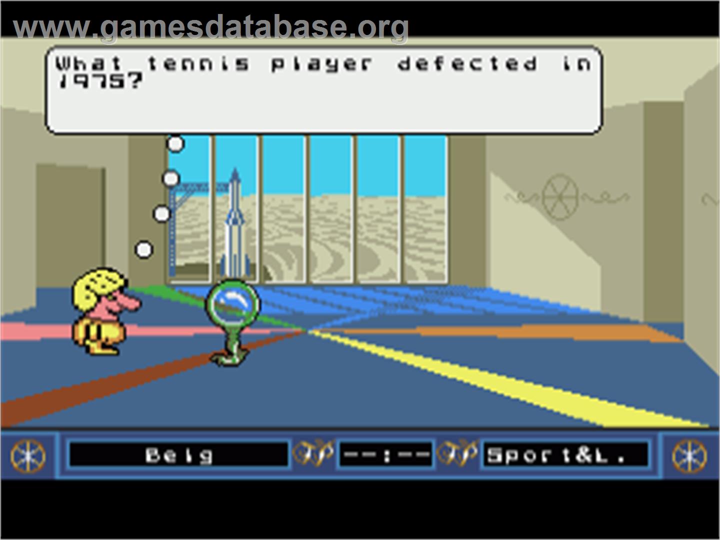 Trivial Pursuit: A New Beginning - Commodore Amiga - Artwork - In Game