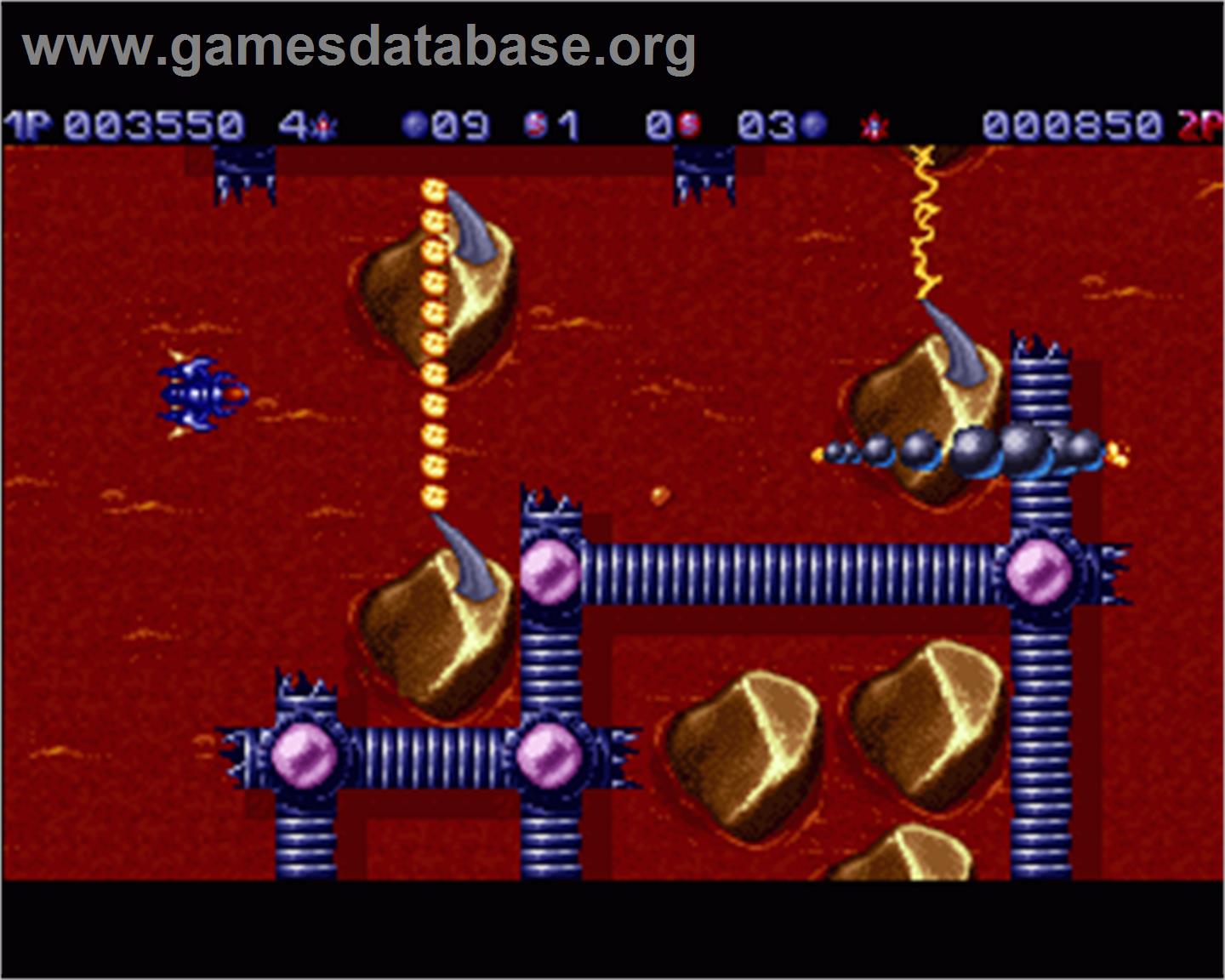 Tubular Worlds - Commodore Amiga - Artwork - In Game