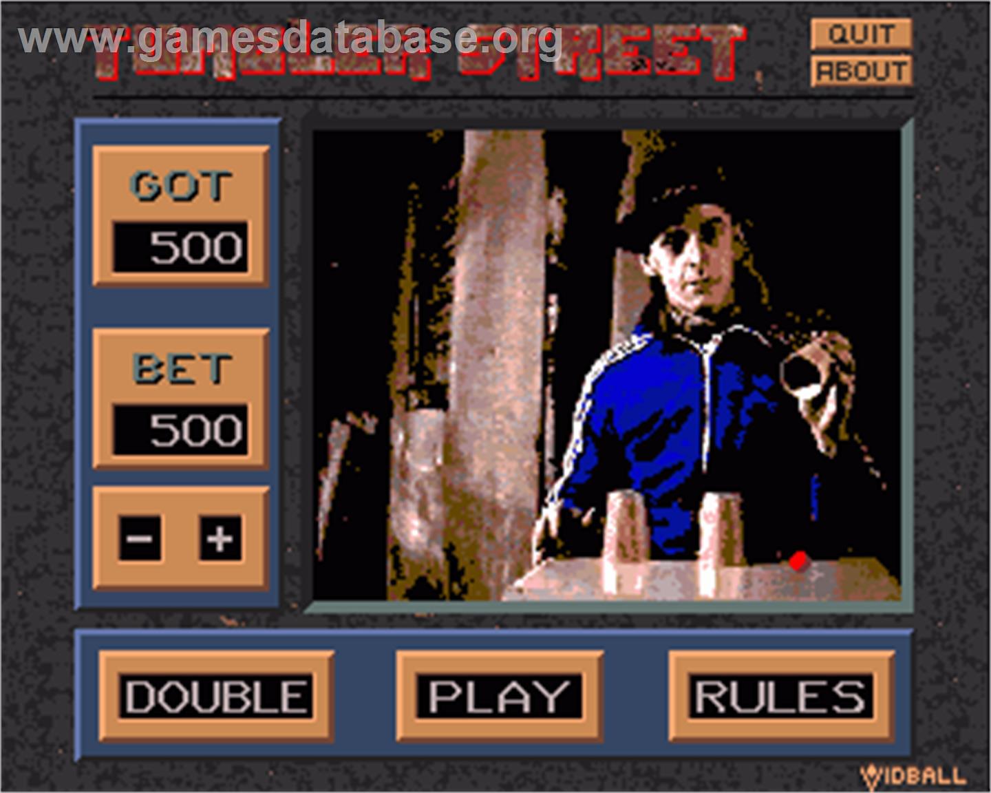 Tumbler Street - Commodore Amiga - Artwork - In Game