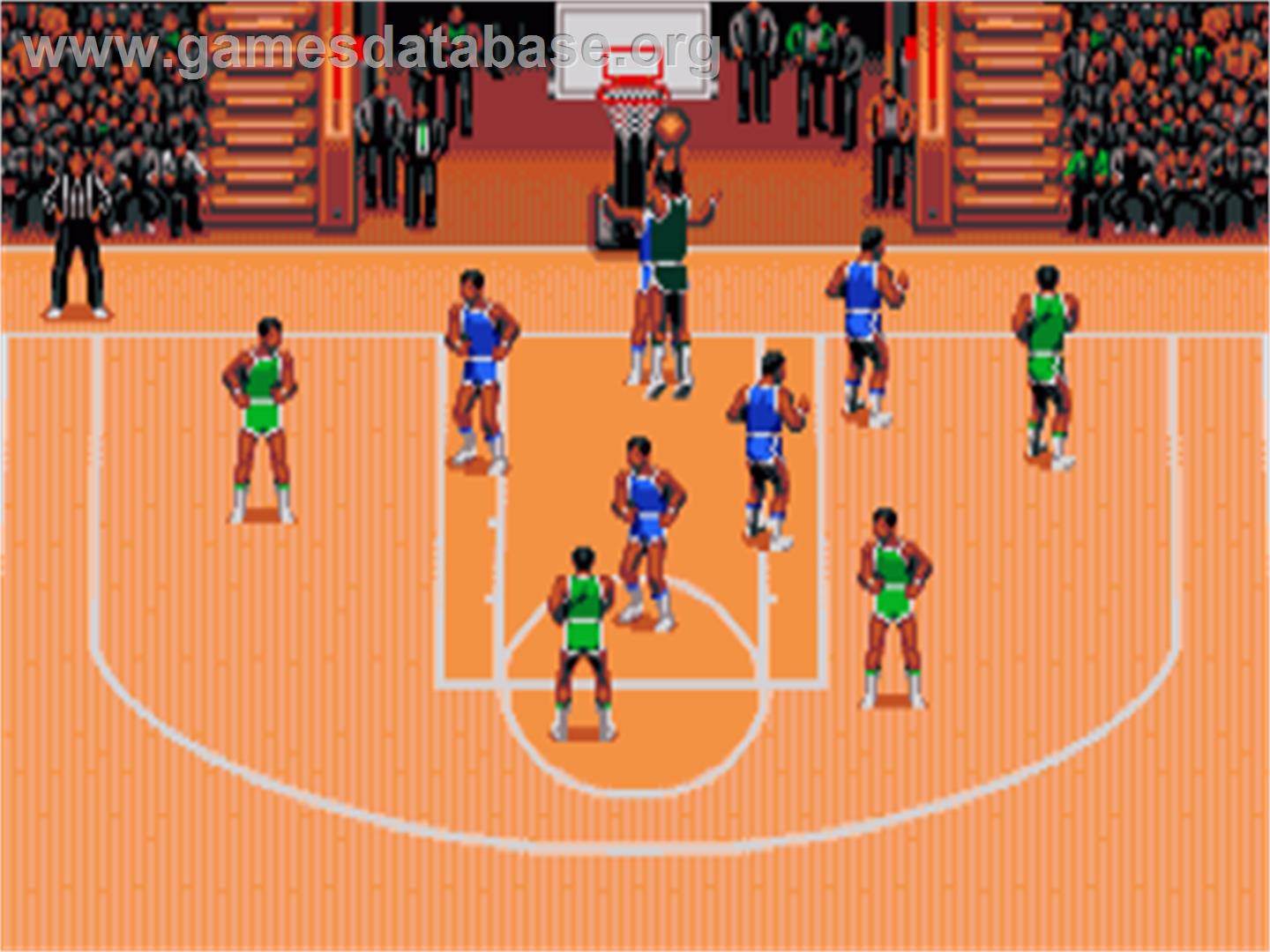 Tv Sports Basketball - Commodore Amiga - Artwork - In Game