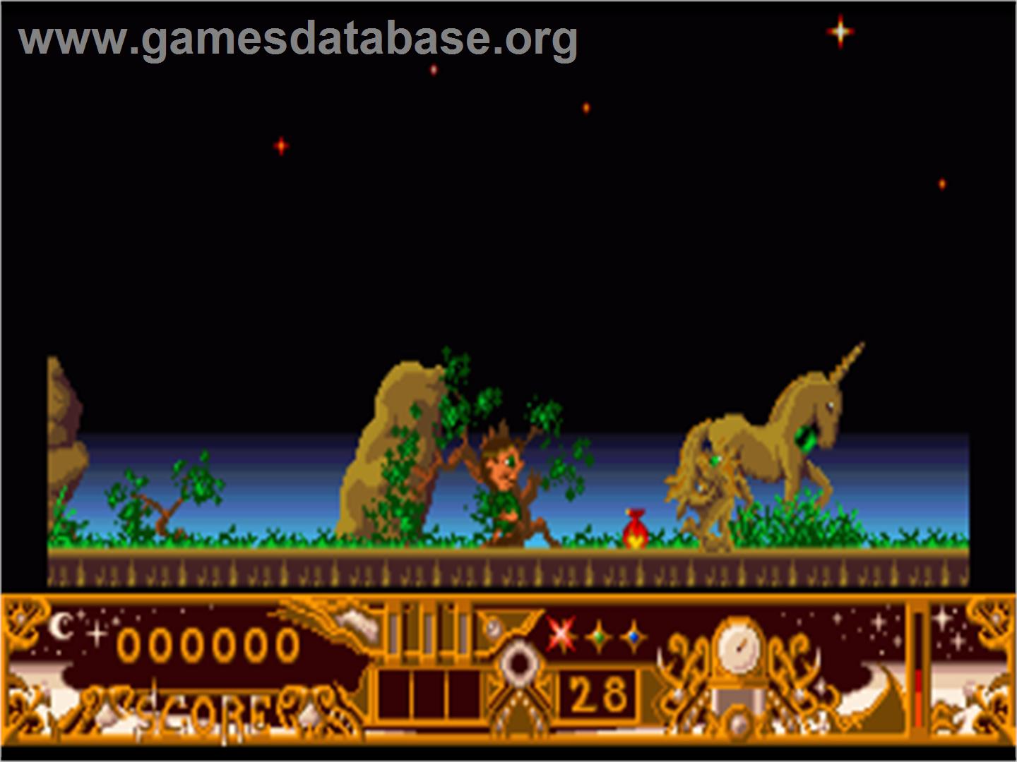 TwinWorld: Land of Vision - Commodore Amiga - Artwork - In Game