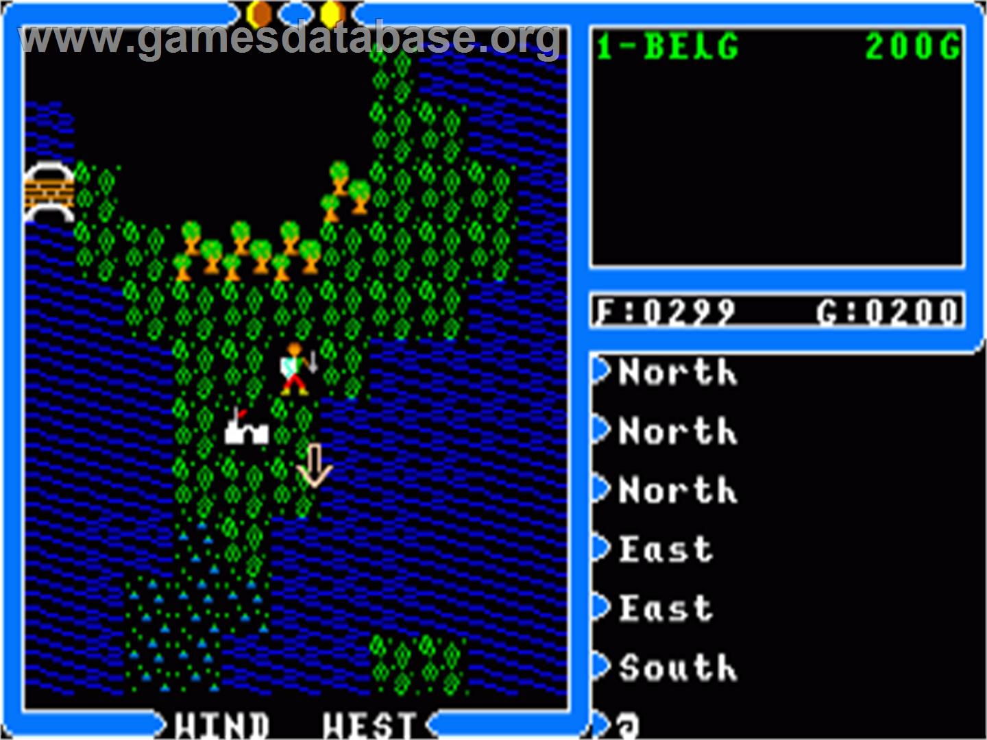 Ultima IV: Quest of the Avatar - Commodore Amiga - Artwork - In Game