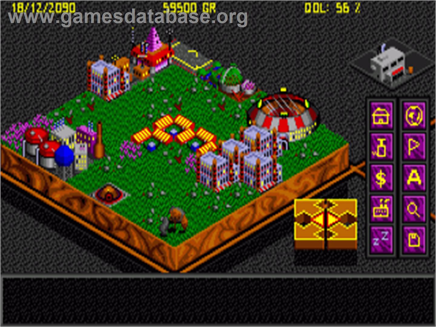 Utopia: The Creation of a Nation - Commodore Amiga - Artwork - In Game
