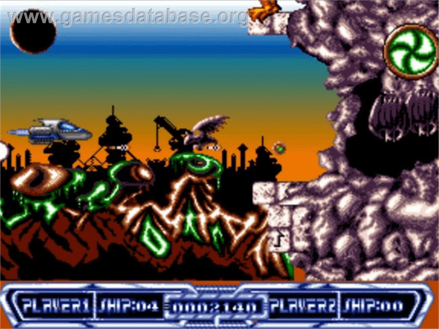 Venom Wing - Commodore Amiga - Artwork - In Game