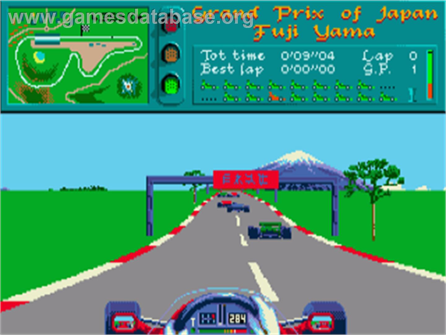 Vroom - Commodore Amiga - Artwork - In Game