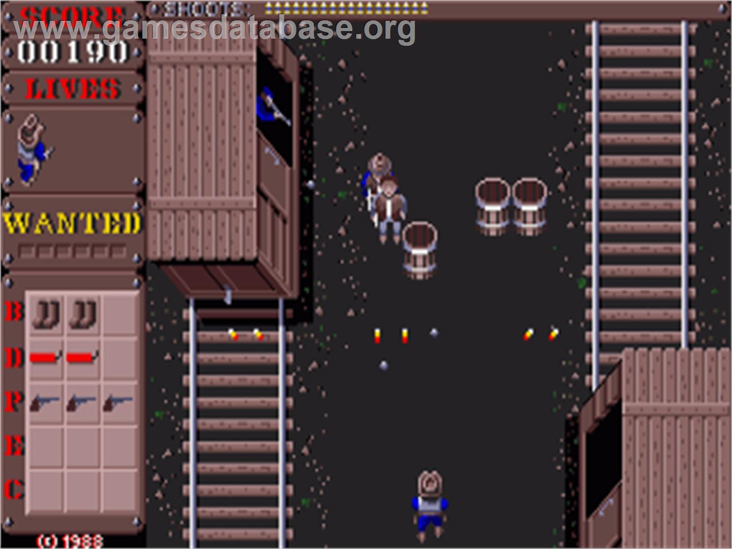 Wanted - Commodore Amiga - Artwork - In Game