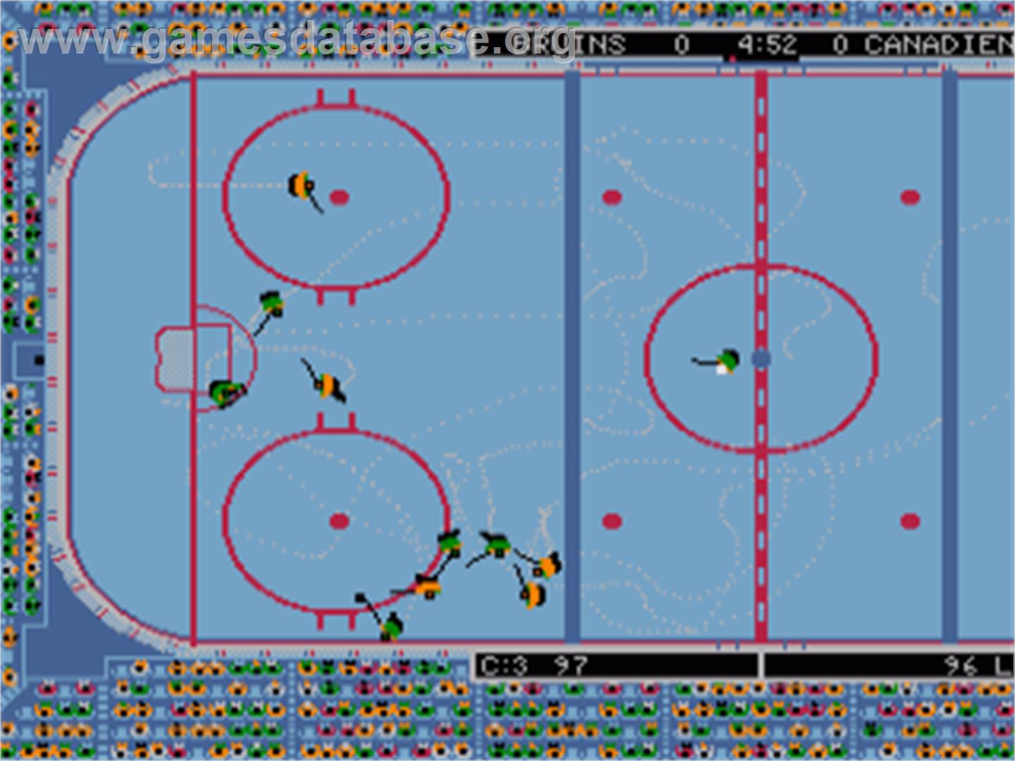 Wayne Gretzky Hockey - Commodore Amiga - Artwork - In Game