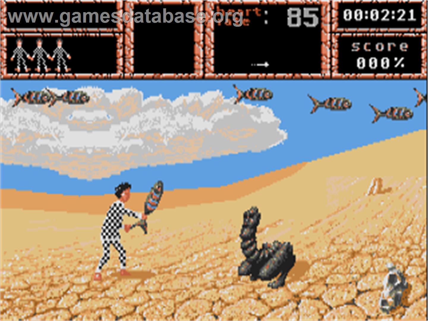 Weird Dreams - Commodore Amiga - Artwork - In Game