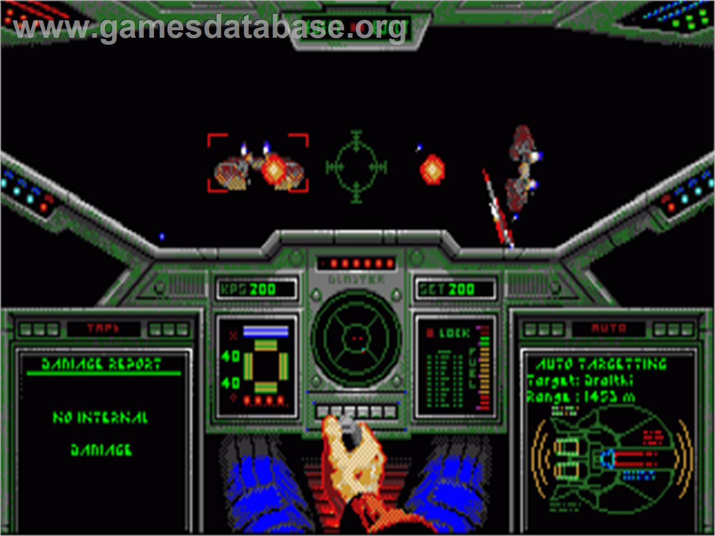 Wing Commander - Commodore Amiga - Artwork - In Game