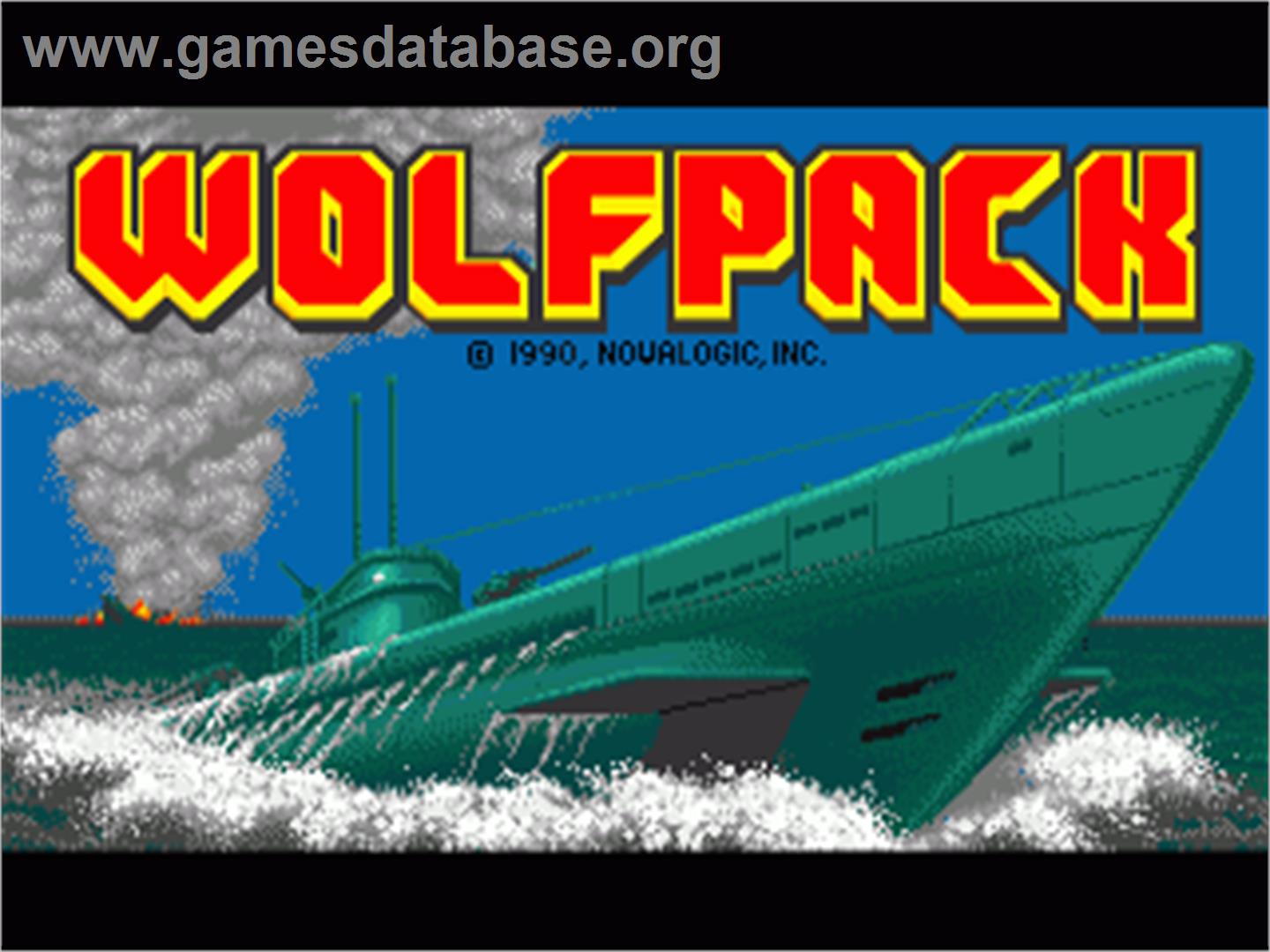 Wolfpack - Commodore Amiga - Artwork - In Game