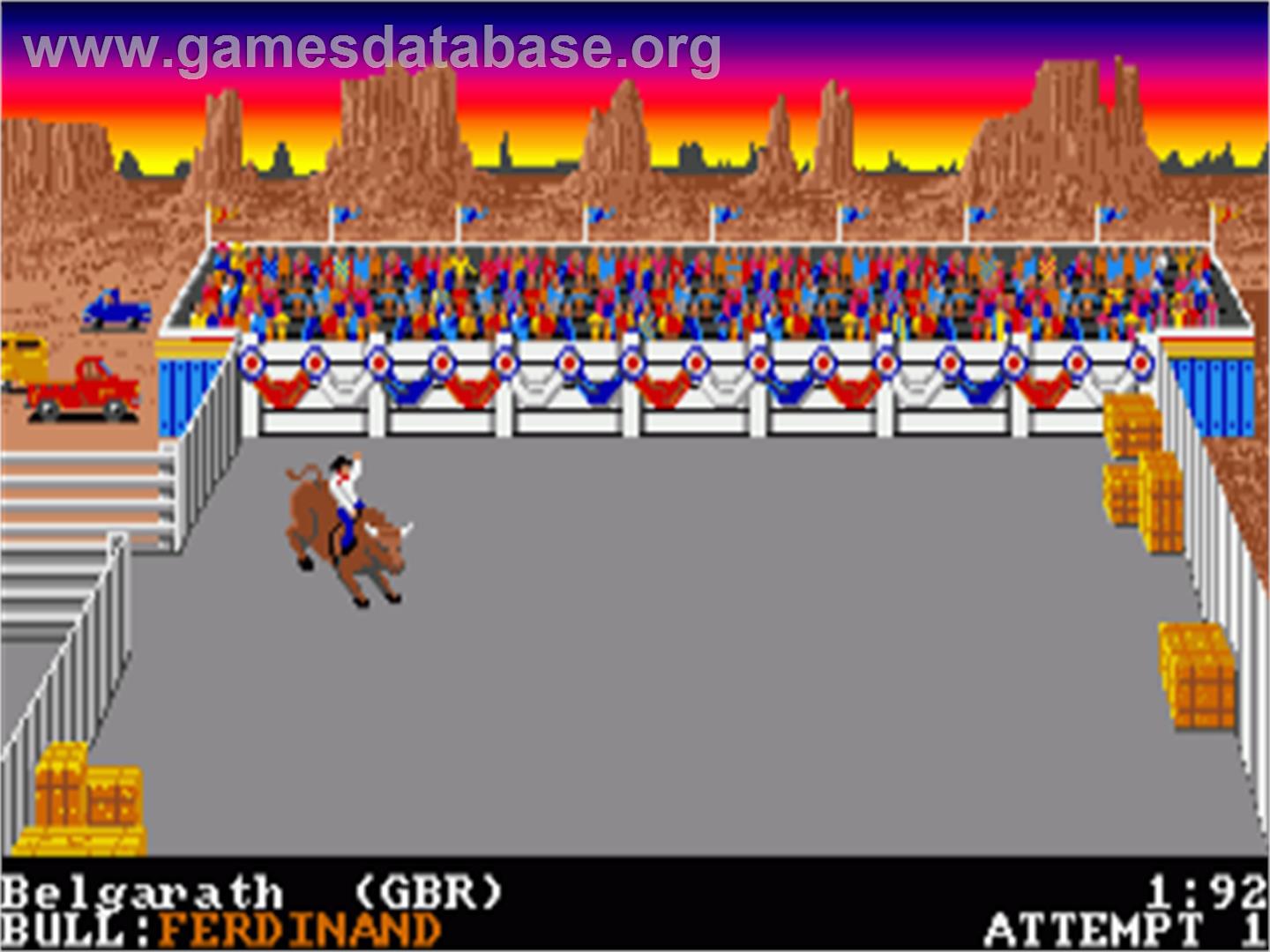 World Games - Commodore Amiga - Artwork - In Game