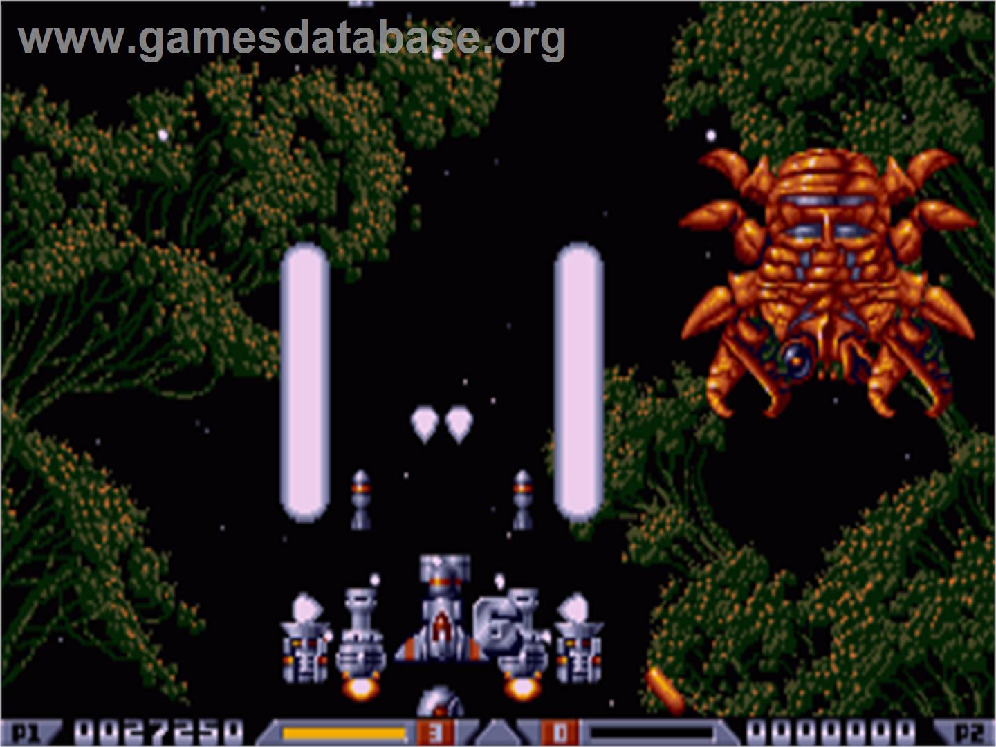 Xenon 2: Megablast - Commodore Amiga - Artwork - In Game