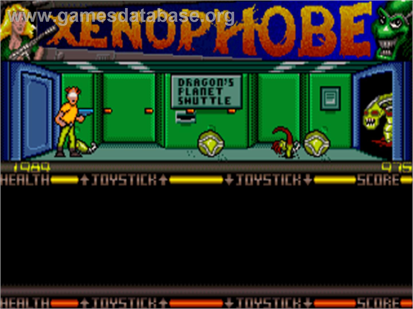 Xenophobe - Commodore Amiga - Artwork - In Game