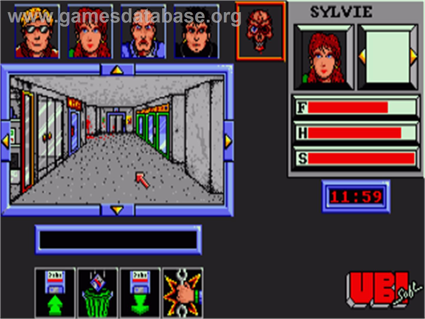 Zombi - Commodore Amiga - Artwork - In Game