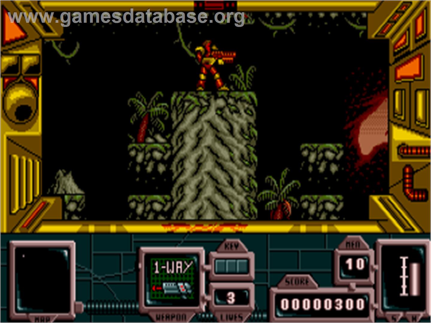 Zone Warrior - Commodore Amiga - Artwork - In Game