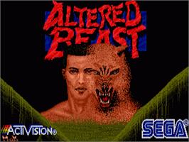 Title screen of Altered Beast on the Commodore Amiga.
