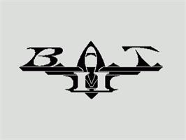 Title screen of B.A.T. 2 on the Commodore Amiga.