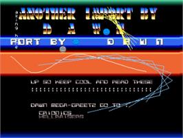 Title screen of Bad Company on the Commodore Amiga.