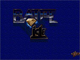 Title screen of Battle Isle on the Commodore Amiga.