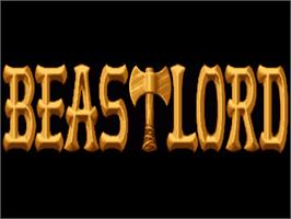 Title screen of Beastlord on the Commodore Amiga.