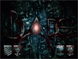 Title screen of Blade on the Commodore Amiga.
