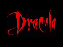 Title screen of Bram Stoker's Dracula on the Commodore Amiga.