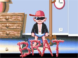 Title screen of Brat on the Commodore Amiga.
