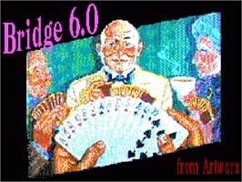 Title screen of Bridge 6.0 on the Commodore Amiga.