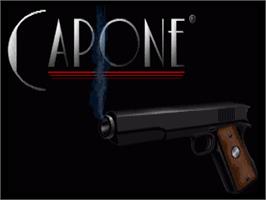 Title screen of Capone on the Commodore Amiga.