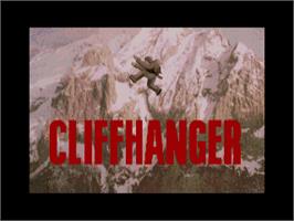 Title screen of Cliffhanger on the Commodore Amiga.