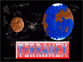 Title screen of Cosmic Relief: Prof. Renegade to the Rescue on the Commodore Amiga.