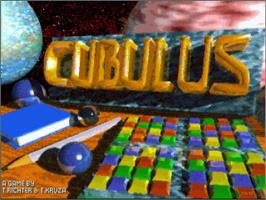 Title screen of Cubulus on the Commodore Amiga.