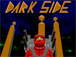 Title screen of Dark Side on the Commodore Amiga.