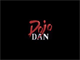 Title screen of Dojo Dan on the Commodore Amiga.