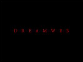 Title screen of DreamWeb on the Commodore Amiga.
