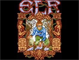 Title screen of Elf (microvalue) on the Commodore Amiga.
