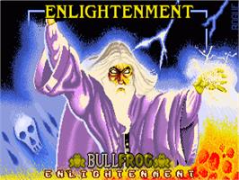Title screen of Enlightenment - Druid 2 on the Commodore Amiga.