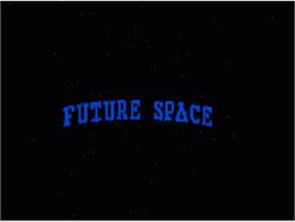 Title screen of Future Space on the Commodore Amiga.